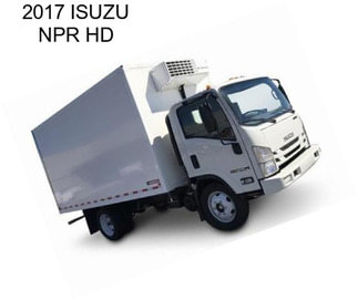 2017 ISUZU NPR HD