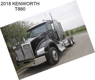 2018 KENWORTH T880