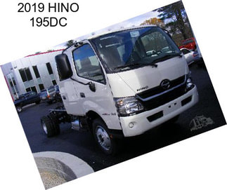 2019 HINO 195DC