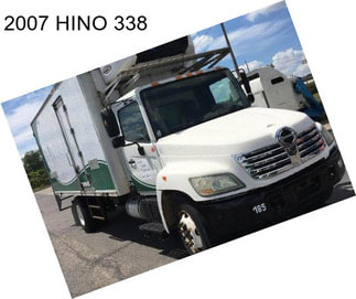 2007 HINO 338