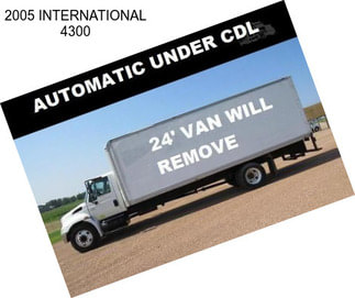 2005 INTERNATIONAL 4300