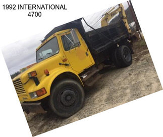 1992 INTERNATIONAL 4700