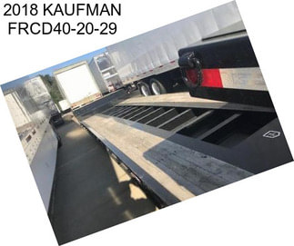 2018 KAUFMAN FRCD40-20-29