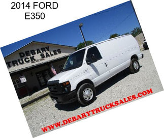 2014 FORD E350