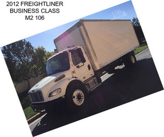 2012 FREIGHTLINER BUSINESS CLASS M2 106