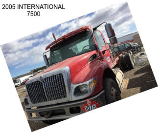 2005 INTERNATIONAL 7500