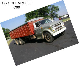 1971 CHEVROLET C60