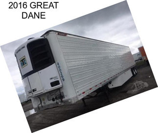 2016 GREAT DANE