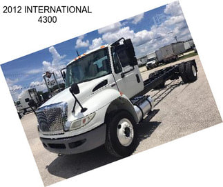 2012 INTERNATIONAL 4300