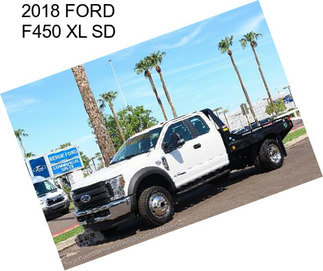 2018 FORD F450 XL SD