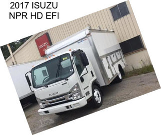 2017 ISUZU NPR HD EFI