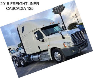 2015 FREIGHTLINER CASCADIA 125