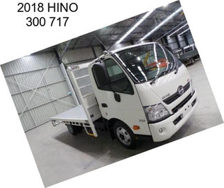 2018 HINO 300 717