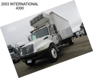 2003 INTERNATIONAL 4300