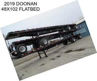 2019 DOONAN 48X102 FLATBED