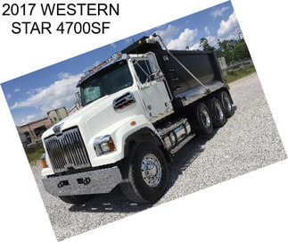 2017 WESTERN STAR 4700SF