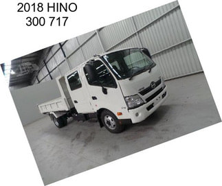 2018 HINO 300 717