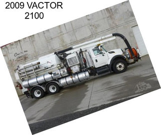 2009 VACTOR 2100