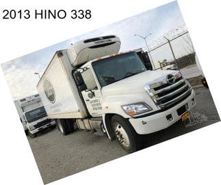 2013 HINO 338