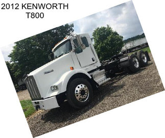 2012 KENWORTH T800