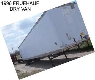 1996 FRUEHAUF DRY VAN