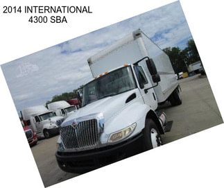 2014 INTERNATIONAL 4300 SBA