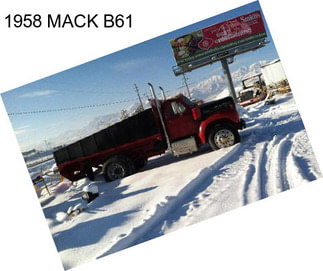 1958 MACK B61