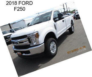 2018 FORD F250