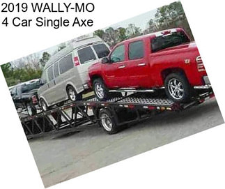 2019 WALLY-MO 4 Car Single Axe