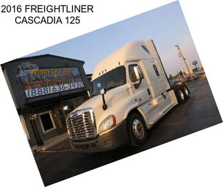 2016 FREIGHTLINER CASCADIA 125