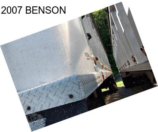 2007 BENSON