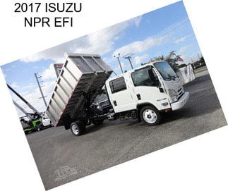 2017 ISUZU NPR EFI