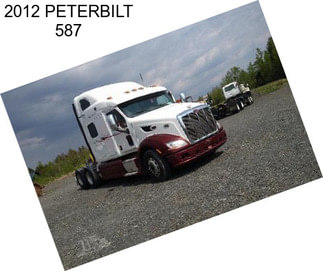 2012 PETERBILT 587