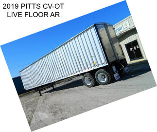 2019 PITTS CV-OT LIVE FLOOR AR