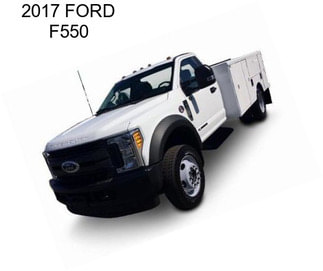 2017 FORD F550