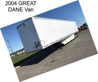 2004 GREAT DANE Van