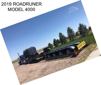 2019 ROADRUNER MODEL 4000