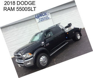 2018 DODGE RAM 5500SLT