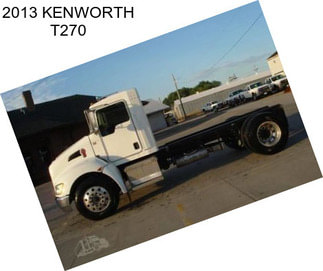 2013 KENWORTH T270