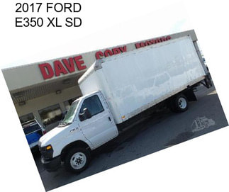 2017 FORD E350 XL SD