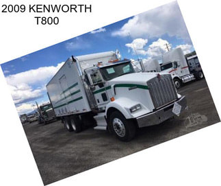 2009 KENWORTH T800