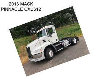 2013 MACK PINNACLE CXU612