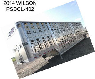 2014 WILSON PSDCL-402