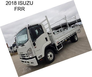 2018 ISUZU FRR