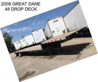 2008 GREAT DANE 48 DROP DECK