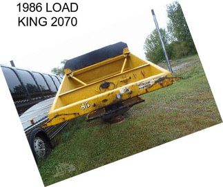 1986 LOAD KING 2070