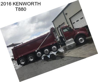 2016 KENWORTH T880