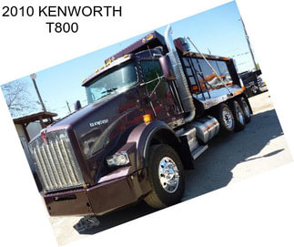 2010 KENWORTH T800