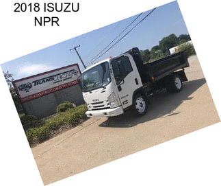 2018 ISUZU NPR