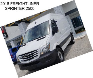 2018 FREIGHTLINER SPRINTER 2500